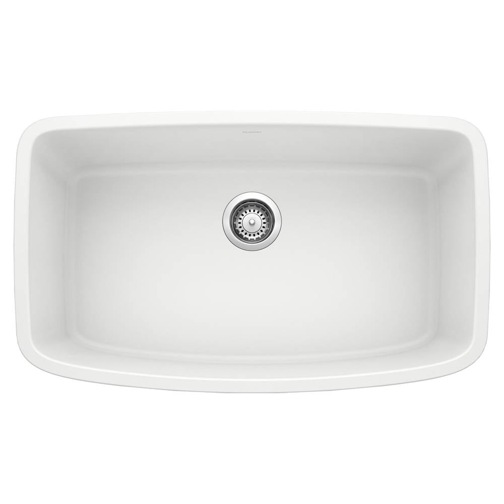 Blanco - Valea SILGRANIT 32'' Super Single Undermount Kitchen Sink - White - White
