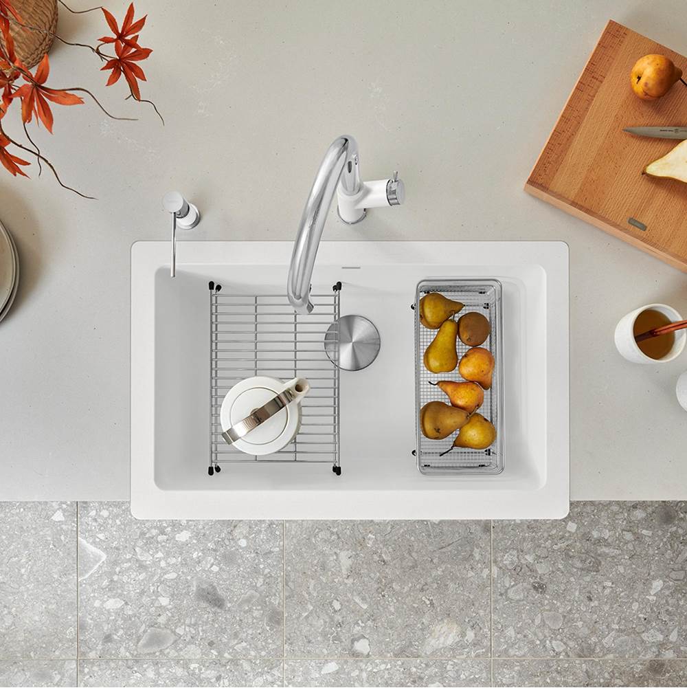 Vintera SILGRANIT 30'' Single Bowl Apron-Front Farmhouse Sink - Anthracite