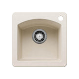Blanco - Diamond SILGRANIT 15' Dual Mount Bar Sink - Soft White - Soft White