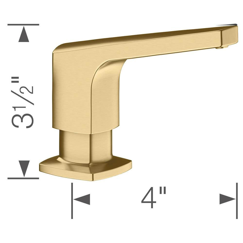 Rivana Soap Dispenser - Chrome