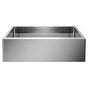 Blanco - Quatrus R15 32'' Single Bowl Apron-Front Stainless Steel Farmhouse Sink - Satin Polish