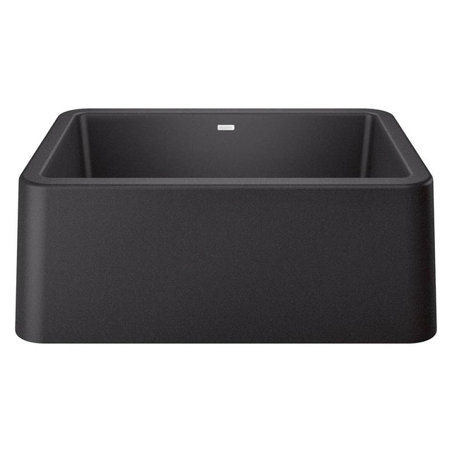 Blanco - Ikon SILGRANIT 27'' Single Bowl Apron-Front Farmhouse Sink - Anthracite - Anthracite