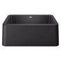 Blanco - Ikon SILGRANIT 27'' Single Bowl Apron-Front Farmhouse Sink - Anthracite - Anthracite