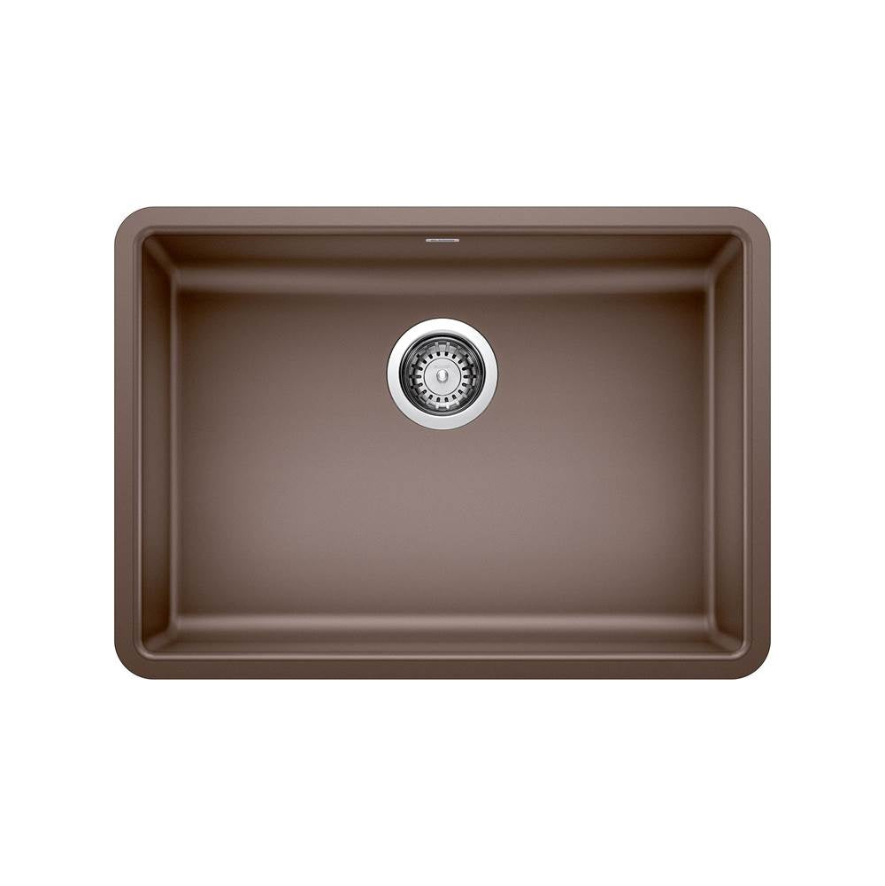 Blanco - Precis SILGRANIT 25'' ADA Single Bowl Undermount Kitchen Sink - Cafe - Cafe