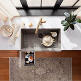 Ikon SILGRANIT 33'' Single Bowl Apron-Front Farmhouse Sink - Soft White