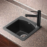 Diamond SILGRANIT 15'' Dual Mount Bar Sink - Cafe