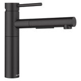 Blanco - Alta II Pull Out 1.5 GPM - Matte Black - Matte Black