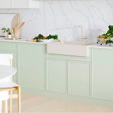 Vintera SILGRANIT 30'' Single Bowl Apron-Front Farmhouse Sink - Soft White