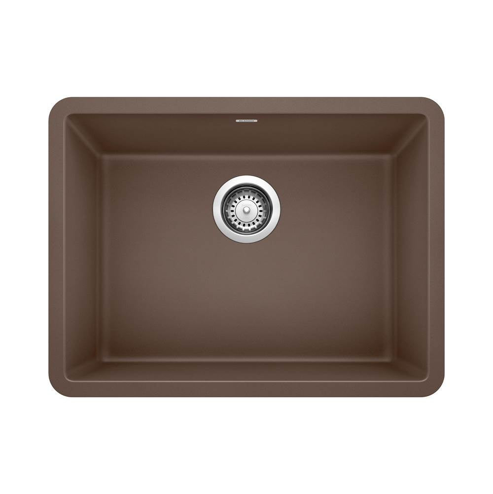 Blanco - Precis SILGRANIT 24'' Single Bowl Undermount Kitchen Sink - Cafe - Cafe