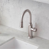 Empressa Pull-Down Bar Faucet - Chrome