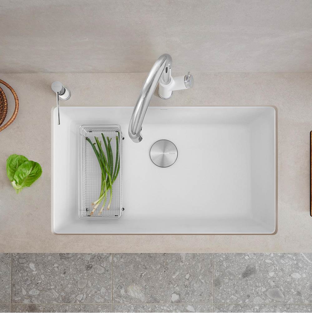 Precis SILGRANIT 32'' Super Single Undermount Kitchen Sink - Cafe
