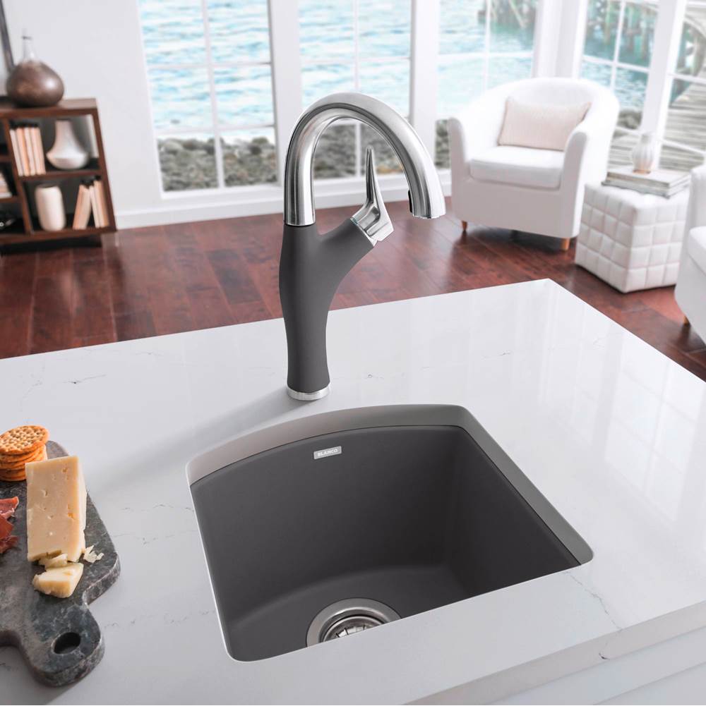 Diamond SILGRANIT 15'' Dual Mount Bar Sink - Cafe