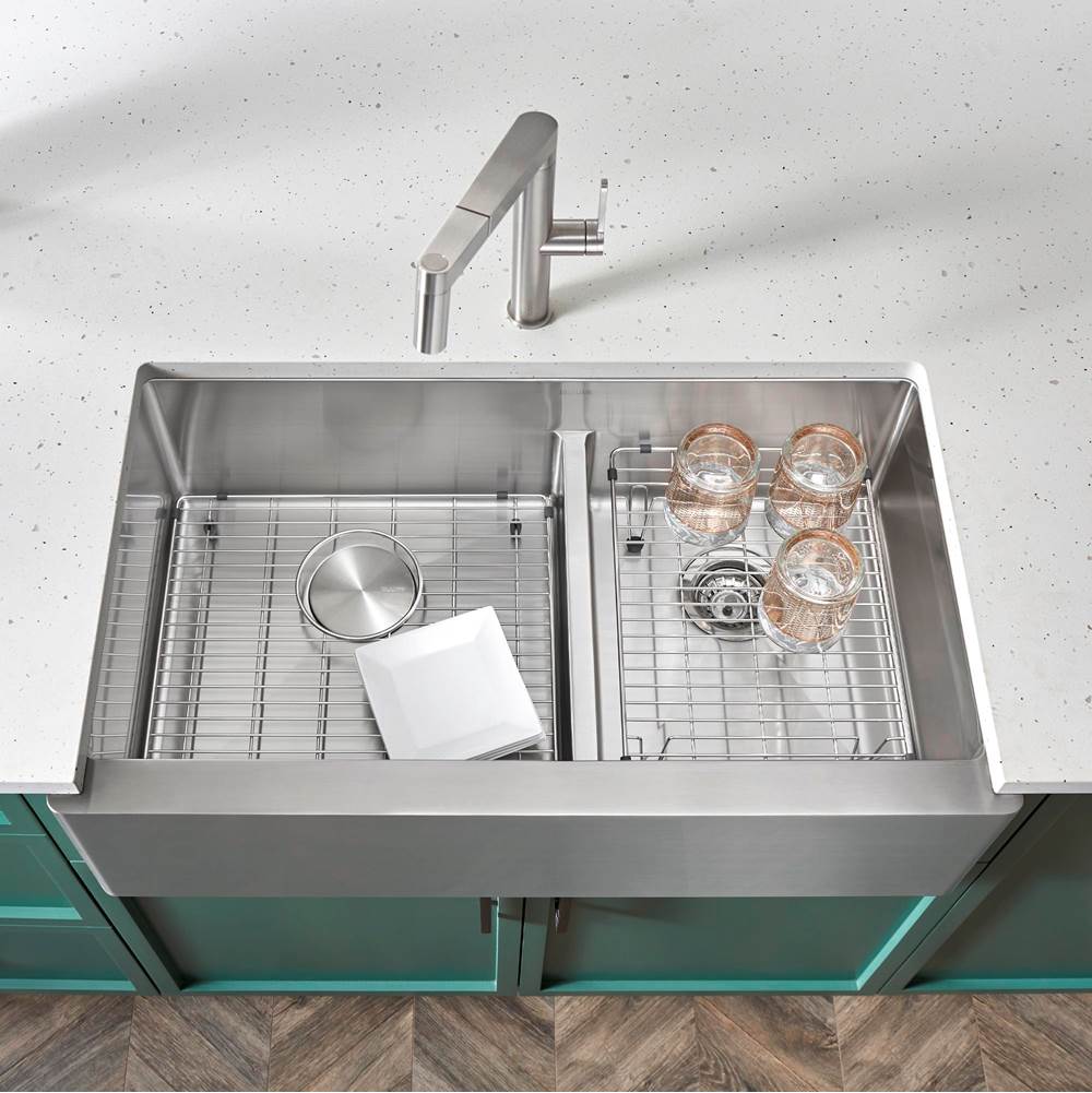 Stainless Steel Elevated Sink Grid for Profina & Select Quatrus Sinks