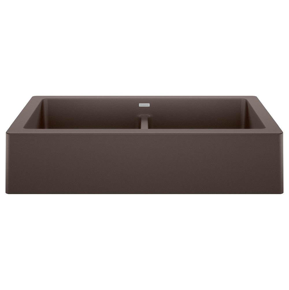 Blanco - Vintera SILGRANIT 33'' Double Bowl Apron-Front Farmhouse Sink - Cafe - Cafe