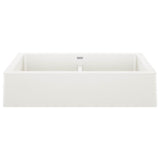 Blanco - Vintera SILGRANIT 33'' Double Bowl Apron-Front Farmhouse Sink - White - White