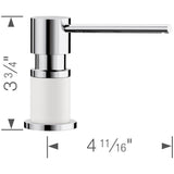 Lato Soap Dispenser - Chrome