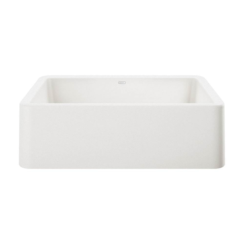 Blanco - Ikon SILGRANIT 33'' Single Bowl Apron-Front Farmhouse Sink - White - White
