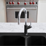 Urbena Pull-Down Dual-Spray Kitchen Faucet - Chrome