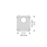 Stainless Steel Sink Grid for Liven Bar & Precis 50/50 Sink