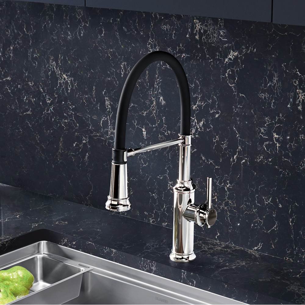 Empressa Semi-Pro Pull-Down Dual-Spray Kitchen Faucet - Chrome