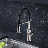 Empressa Semi-Pro Pull-Down Dual-Spray Kitchen Faucet - Chrome