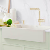 Linus Low Arc Pull-Out Dual-Spray Kitchen Faucet - Chrome