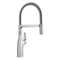 Blanco - Rivana Semi-Pro Pull-Down Dual-Spray Kitchen Faucet - Chrome - Chrome