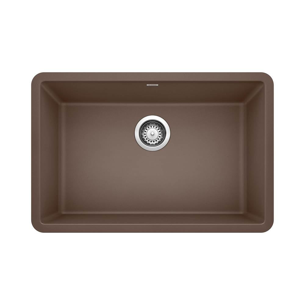 Blanco - Precis SILGRANIT 27'' Single Bowl Undermount Kitchen Sink - Cafe - Cafe