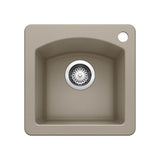 Blanco - Diamond SILGRANIT 15'' Dual Mount Bar Sink - Truffle - Truffle