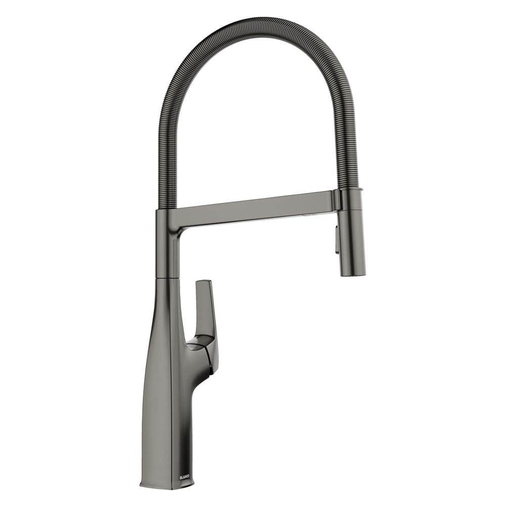 Blanco - Rivana Semi-Pro 1.5 GPM - Satin Dark Steel - Satin Dark Steel