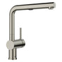 Blanco - Linus Pull-Out 1.5 GPM - Satin Platinum - Satin Platinum