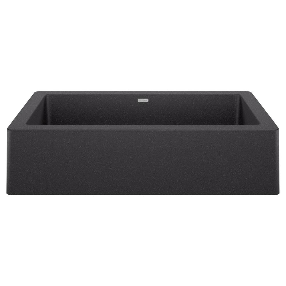 Blanco - Vintera SILGRANIT 30'' Single Bowl Apron-Front Farmhouse Sink - Anthracite - Anthracite
