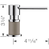 Lato Soap Dispenser - Chrome