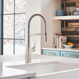 Rivana Semi-Pro Pull-Down Dual-Spray Kitchen Faucet - Chrome