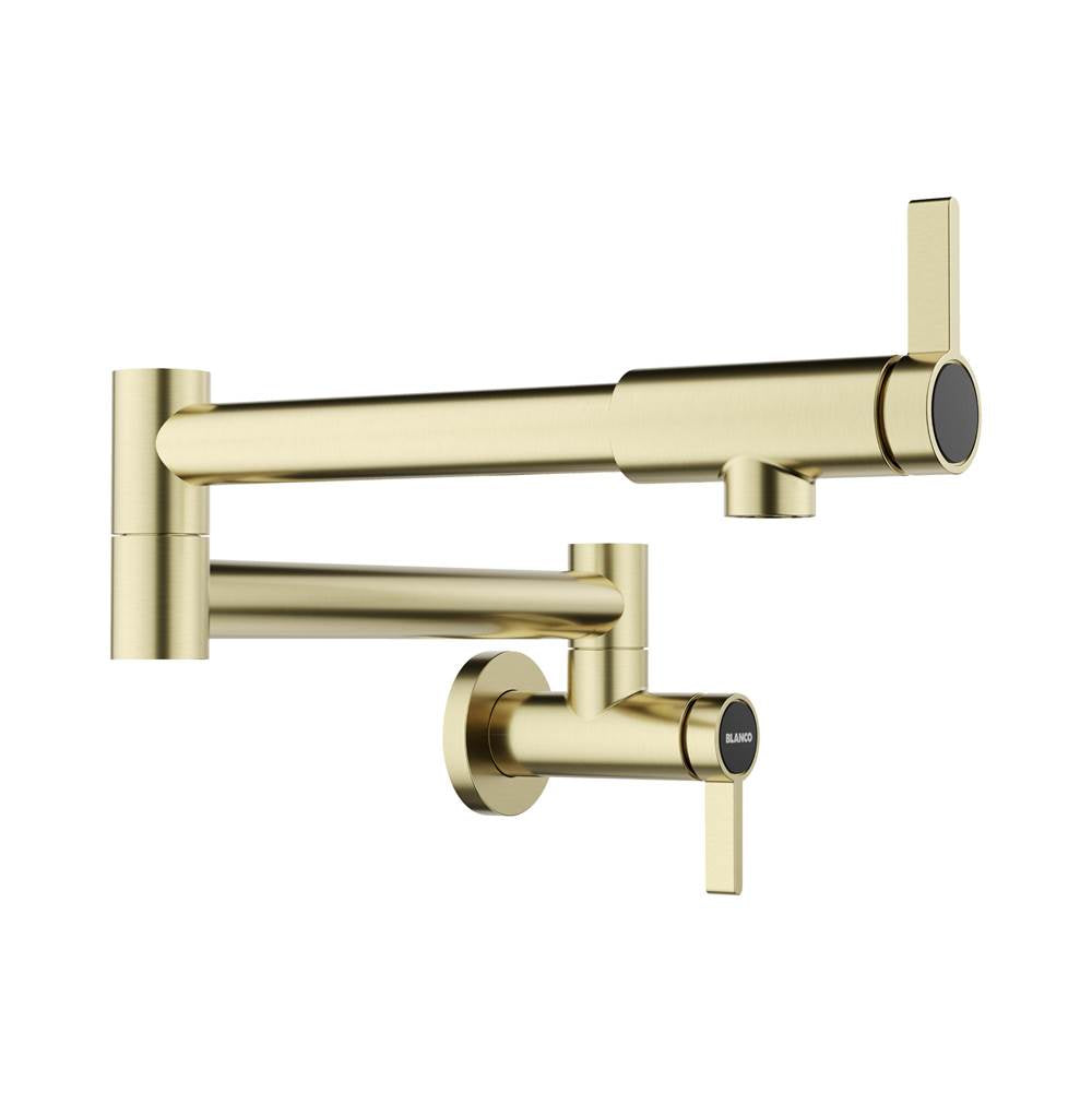 Blanco - Culina II Potfiller 1.5 GPM - Satin Gold - Satin Gold