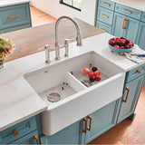 Stainless Steel Sink Grid for Ikon 60/40 Sink - Large Bowl