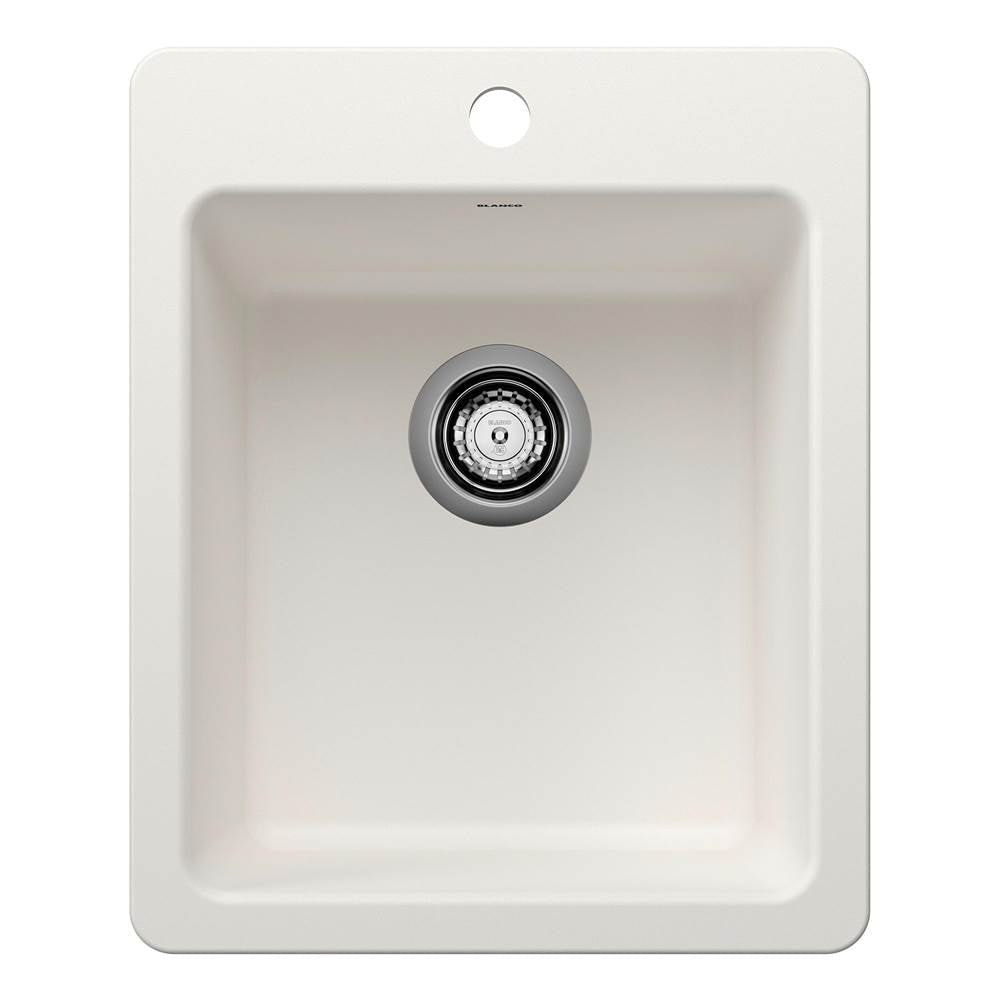 Blanco - Liven SILGRANIT 17'' Dual Mount Bar Sink - White - White
