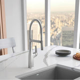 Rivana Semi-Pro Pull-Down Dual-Spray Kitchen Faucet - Chrome