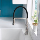 Empressa Semi-Pro Pull-Down Dual-Spray Kitchen Faucet - Chrome