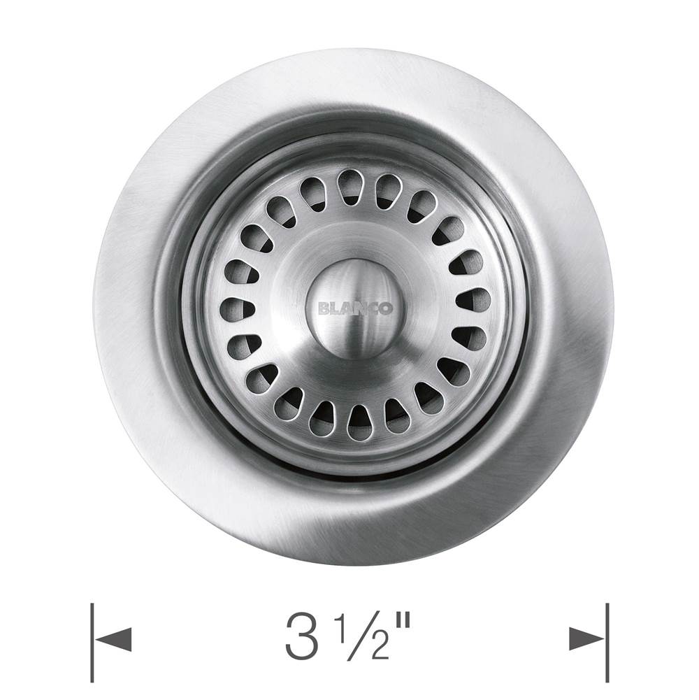 Decorative Basket Strainer - Chrome
