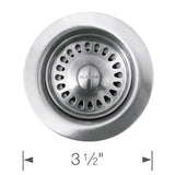 Decorative Basket Strainer - Chrome