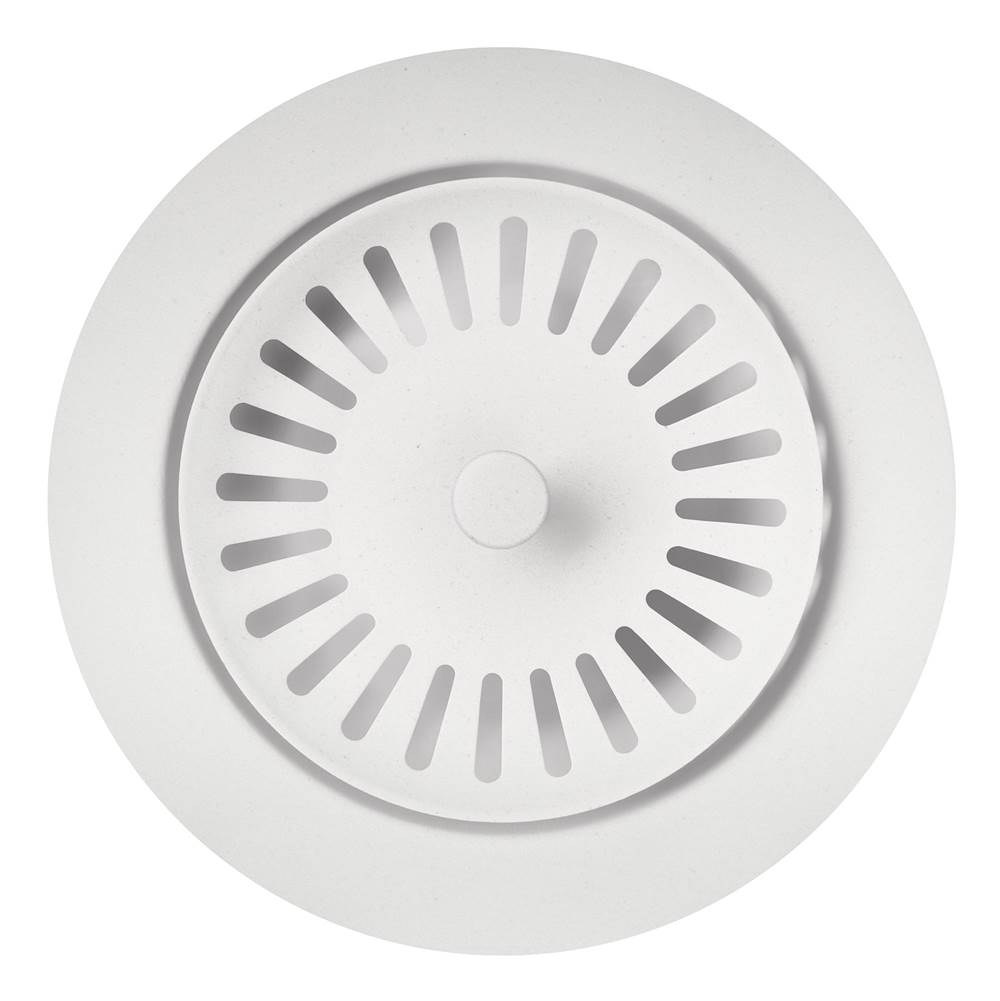 Blanco - Color-Coordinated Metal Basket Strainer - White - White