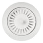 Blanco - Color-Coordinated Metal Basket Strainer - White - White