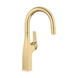 Blanco - Rivana Pull-Down Bar Faucet - Satin Gold - Satin Gold