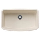 Blanco - Valea SILGRANIT 32'' Super Single Undermount Kitchen Sink - Soft White - Soft White