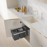 Precis SILGRANIT 24'' Single Bowl Undermount Kitchen Sink - Soft White