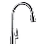 Blanco - Atura Pull-Down Dual-Spray Kitchen Faucet - Chrome - Chrome