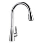 Blanco - Atura Pull-Down Dual-Spray Kitchen Faucet - Chrome - Chrome