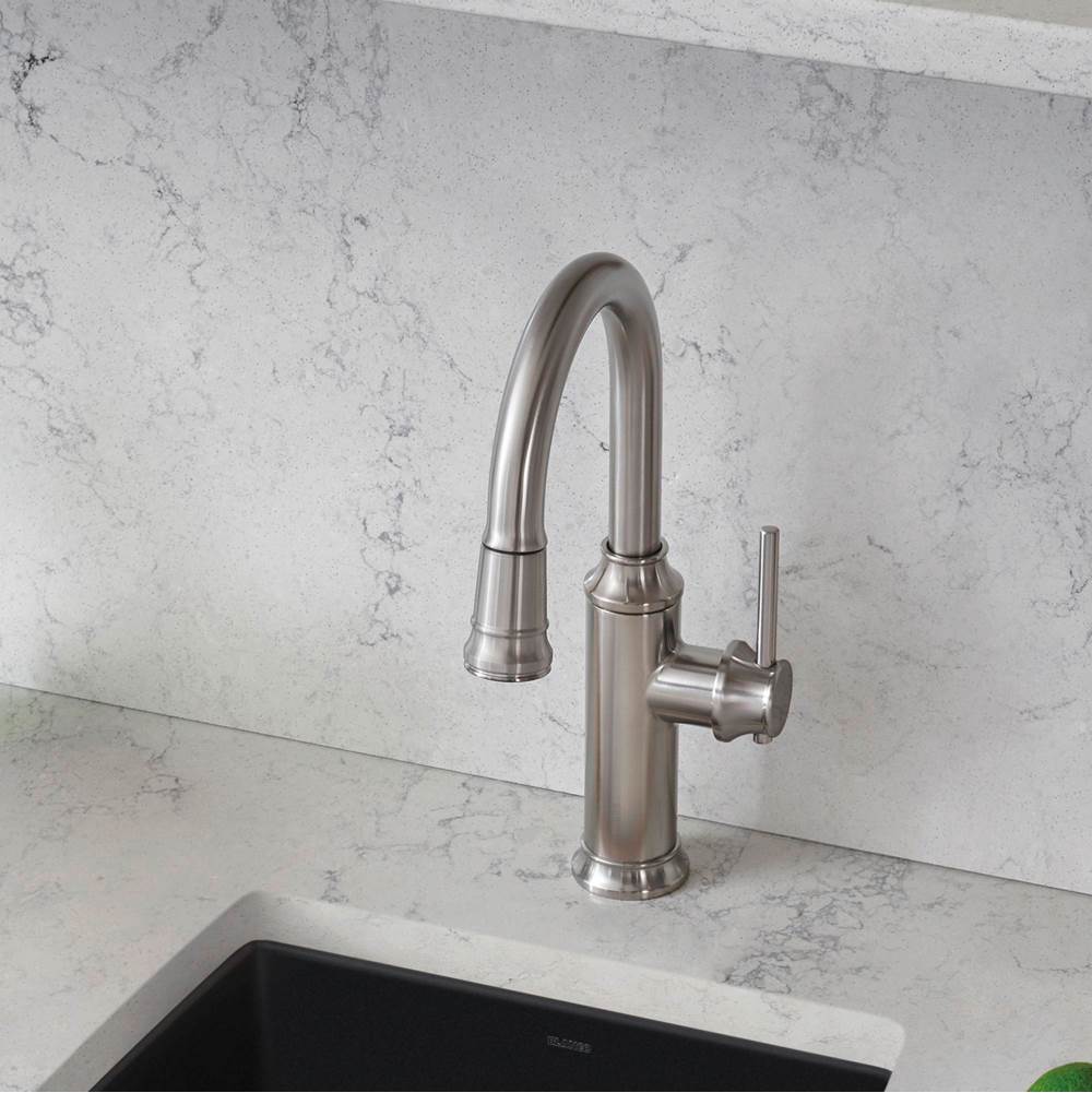 Empressa Pull-Down Bar Faucet - Chrome
