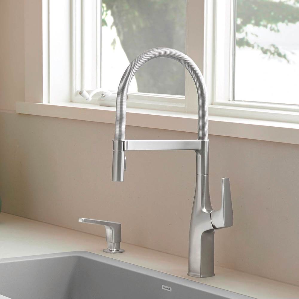 Rivana Semi-Pro Pull-Down Dual-Spray Kitchen Faucet - Chrome
